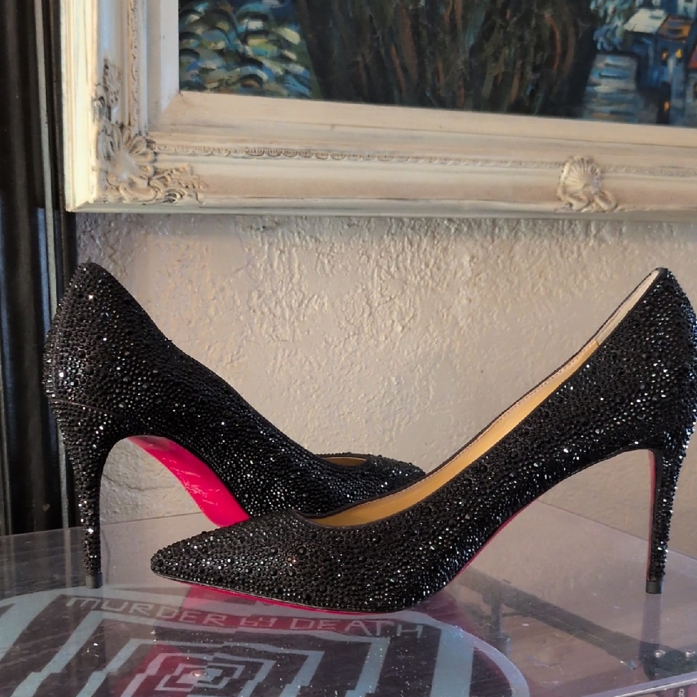 Elegant Black Stiletto Heels